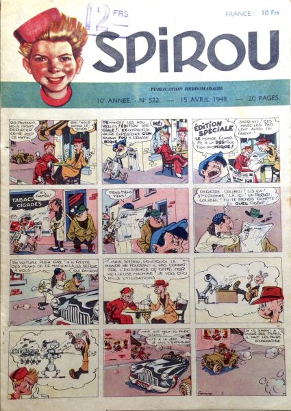 Spirou (journal) # 522 - 