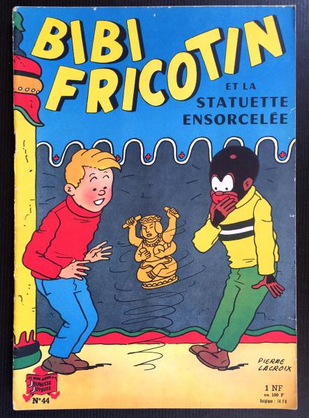 Bibi Fricotin (série après-guerre) # 44 - Bibi Fricotin et la statuette ensorcelée
