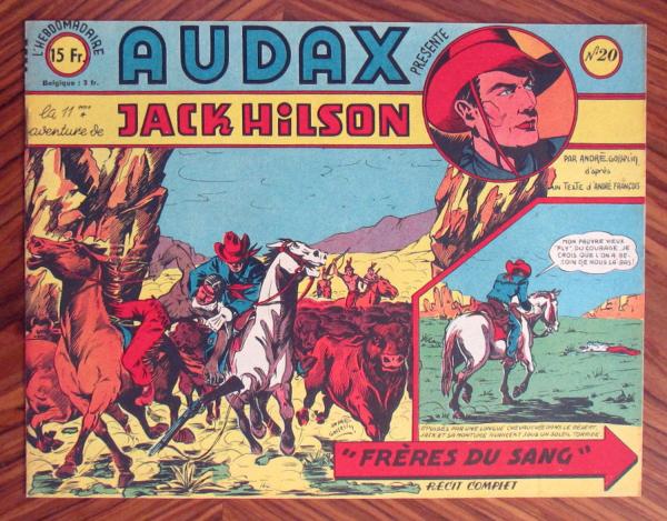 Audax 1ère série # 20 - Jack Hilson n°11 : 