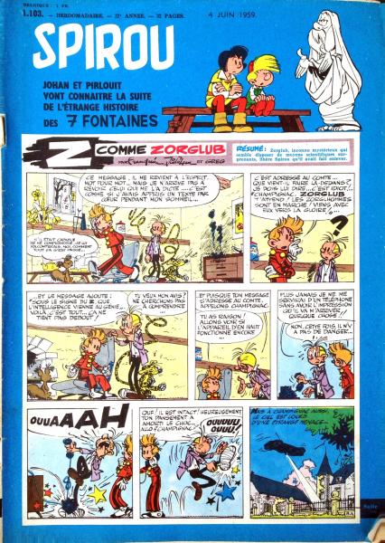 Spirou (journal) # 1103 - 