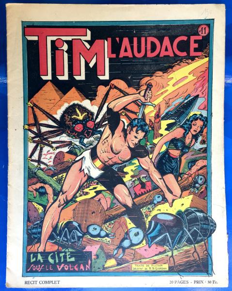Tim l'audace (Nice) # 11 - La Cité sous le volcan