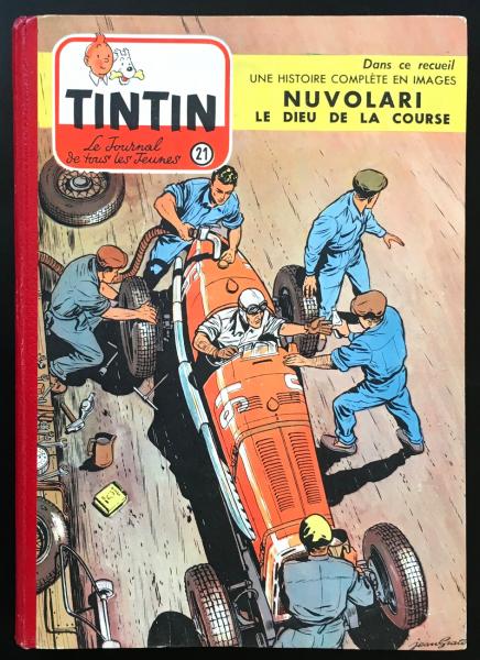 Tintin Français (recueils) # 21 - Recueil éditeur n°21