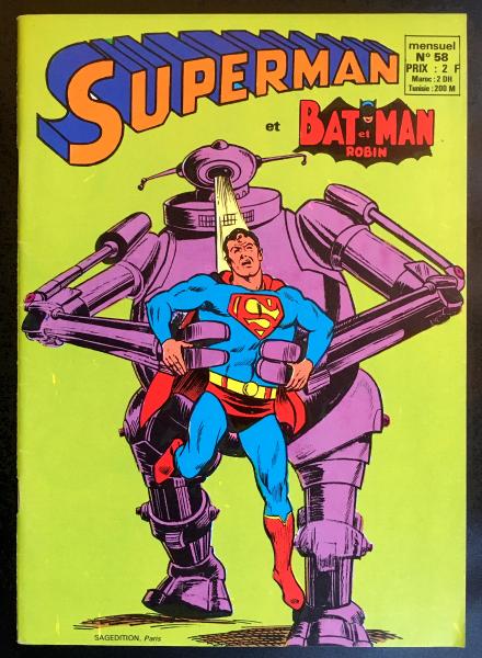 Superman et Batman et Robin (Sagedition) # 58 - 