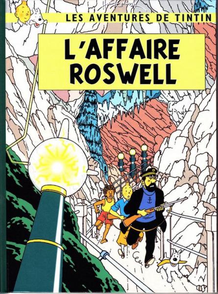 Tintin (pastiches, parodies etc.) # 0 - L'Affaire Roswell