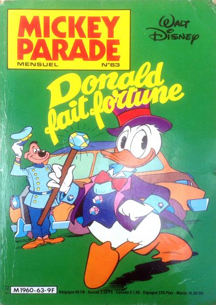 Mickey parade (deuxième serie) # 63 - Donald fait fortune