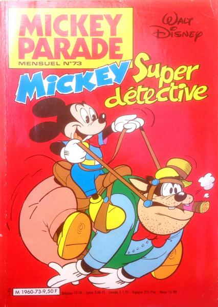 Mickey parade (deuxième serie) # 73 - Mickey super détective