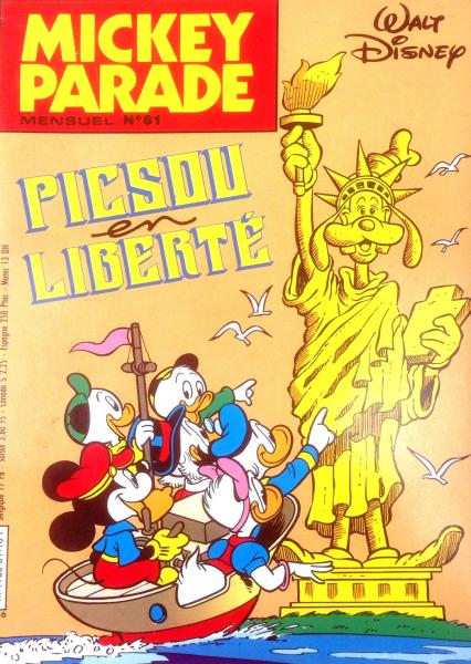 Mickey parade (deuxième serie) # 81 - Picsou en liberté