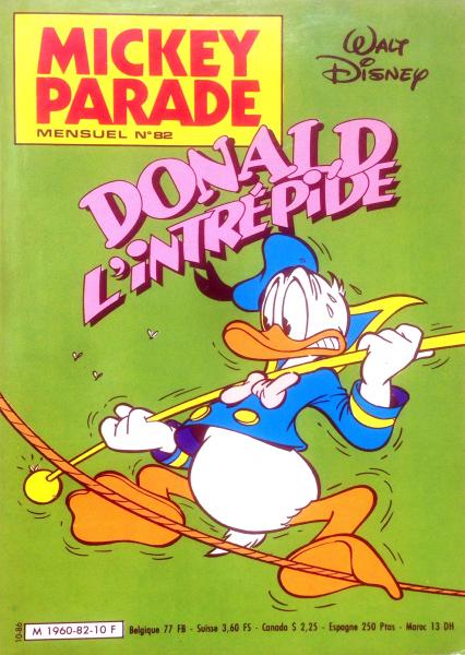 Mickey parade (deuxième serie) # 82 - Donald l'intrépide