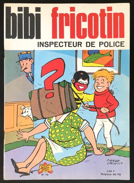 Bibi Fricotin (série après-guerre) # 76 - Bibi Fricotin inspecteur de police
