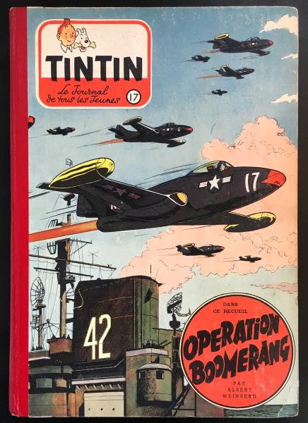 Tintin Français (recueils) # 17 - Recueil éditeur n°17