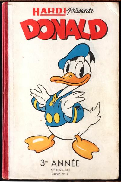 Donald (recueils semestriels) # 5 - Recueil n°105 à 130