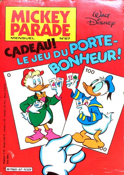 Mickey parade (deuxième serie) # 67 - Jeu du porte-bonheur