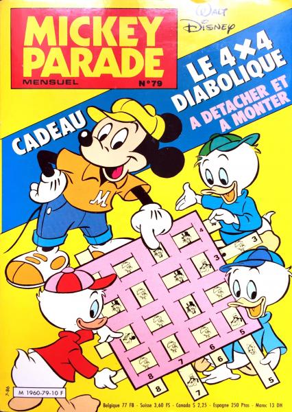 Mickey parade (deuxième serie) # 79 - Le 4x4 diabolique