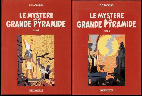 Blake et Mortimer # 0 - Le Mystère de la Grande Pyramide T1 + T2  TL T.grands formats