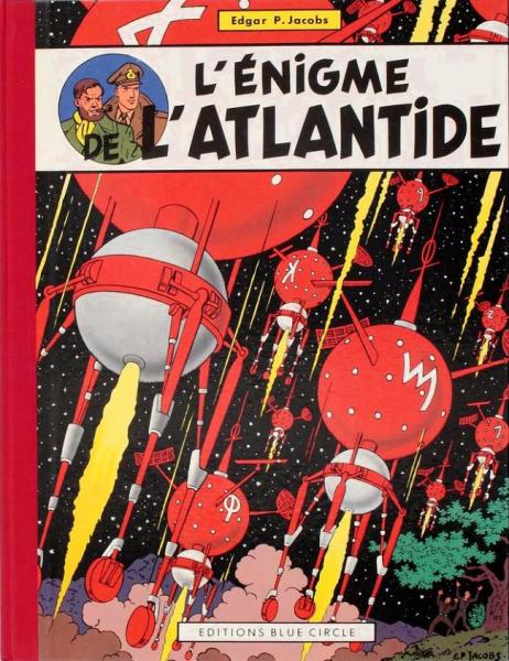 Blake et Mortimer # 6 - L'Énigme de l'Atlantide - TL Blue circle