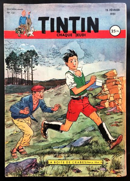Tintin journal (français)  # 121 - Couverture René Follet
