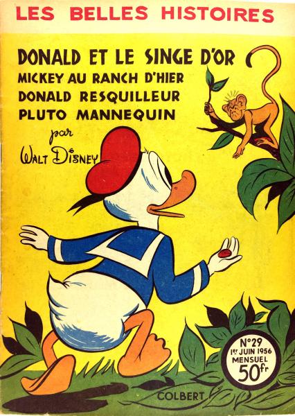 Les belles histoires de Walt Disney (2ème série) # 29 - Donald et le singe