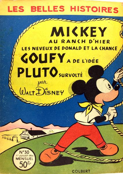 Les belles histoires de Walt Disney (2ème série) # 30 - Mickey au ranch d'hier