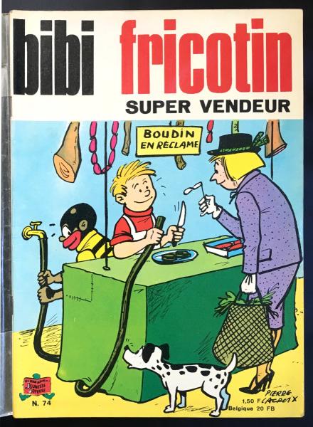 Bibi Fricotin (série après-guerre) # 74 - Bibi Fricotin super vendeur