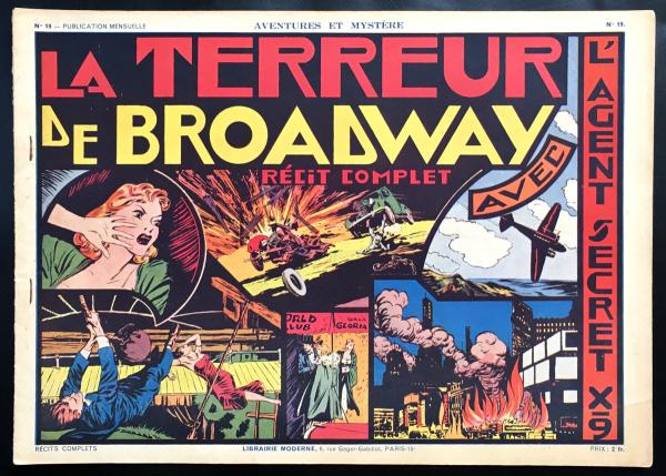 Aventures et mystère (avant-guerre) # 19 - La Terreur de Broadway