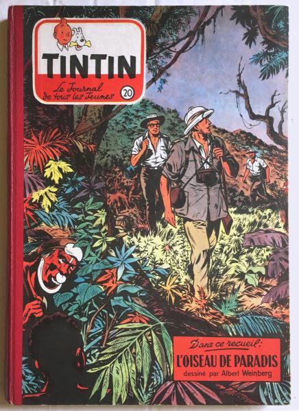 Tintin Français (recueils) # 20 - Recueil éditeur n°20