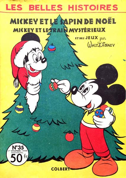 Les belles histoires de Walt Disney (2ème série) # 35 - Mickey et le sapin de noël