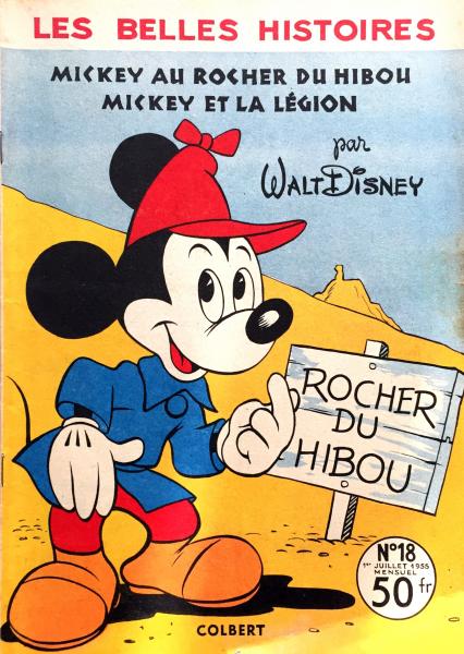 Les belles histoires de Walt Disney (2ème série) # 18 - Mickey au rocher du hibou