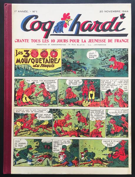 Coq Hardi 1ère série (recueils) # 0 - Recueil n°0 1944/1945 fac simile 1981