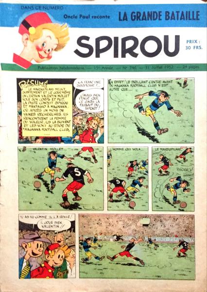 Spirou (journal) # 746 - 