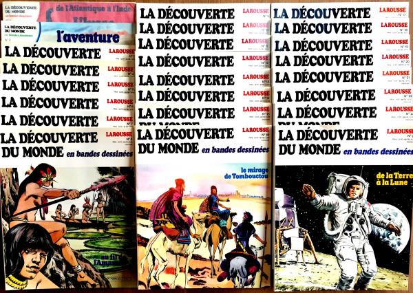 La Découverte du monde en BD # 0 - Collection complète en 24 volumes
