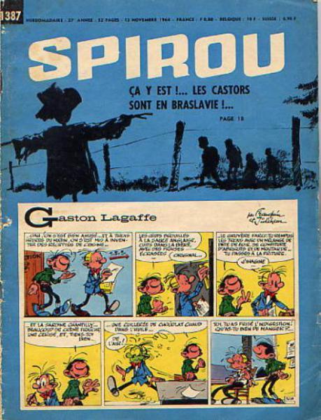 Spirou (journal) # 1387 - Avec mini récit - 243 - le gateau à Bobo
