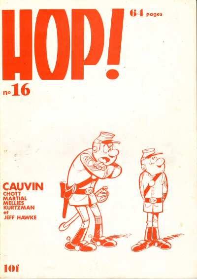 Hop ! # 16 - Cauvin - Melliés - Jeff Hawke