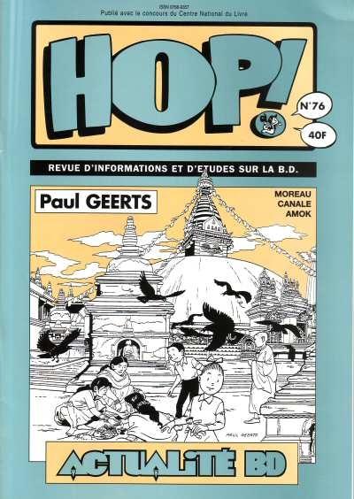 Hop ! # 76 - Geerts - Canale - Moreau (Actualité BD)