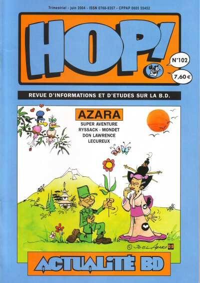 Hop ! # 102 - Azara - Ryssack - Lecureux (Actualité BD)