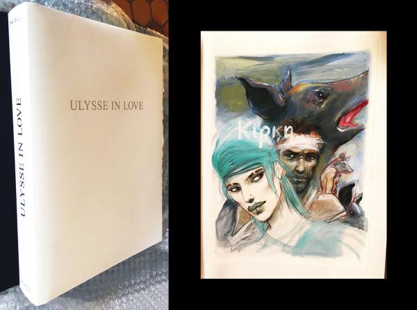 Ulysse in love - 240ex. 14 lithographies, signé Bilal (exemplaire artiste)