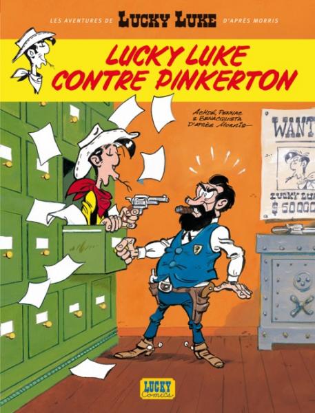 Lucky Luke (les aventures de) # 4 - Lucky Luke contre Pinkerton
