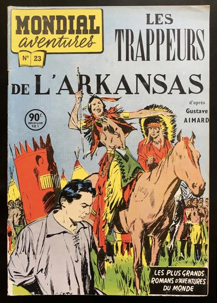 Mondial aventures # 23 - Les Trappeurs de l'Arkansas