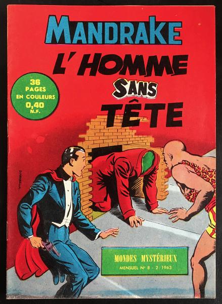 Mandrake # 8 - L'homme sans tête