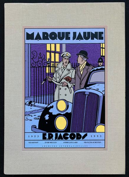 Blake et Mortimer (affiches et sérigraphies) # 0 - Coffret Marque jaune - 300 ex. N&S Juillard Ted Benoît etc.