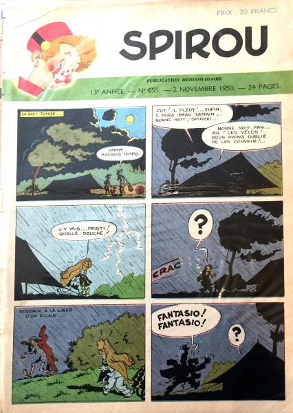 Spirou (journal) # 655 - 