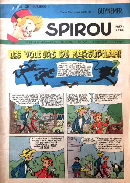 Spirou (journal) # 729 - 