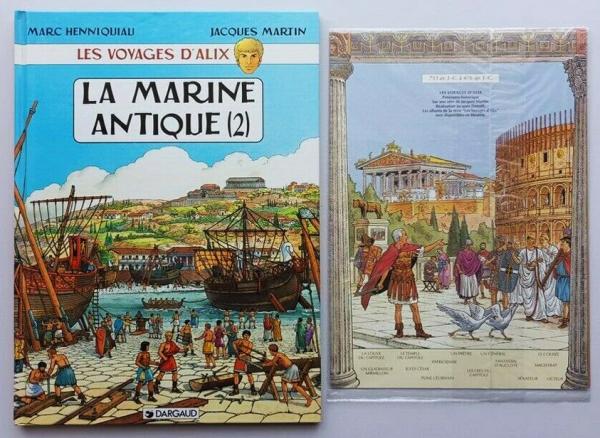 Alix (les voyages d') # 6 - La Marine antique - 2 + panorama historique