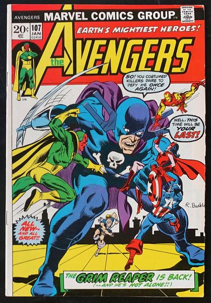 Avengers (1ère série) # 107 - The grim reaper is bak!