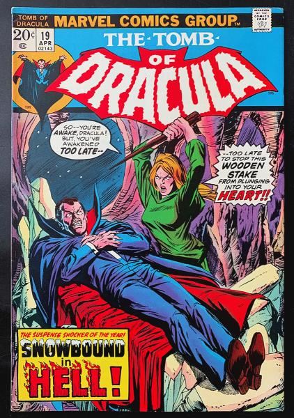 Tomb of Dracula, the # 19 - Snowbound in hell!