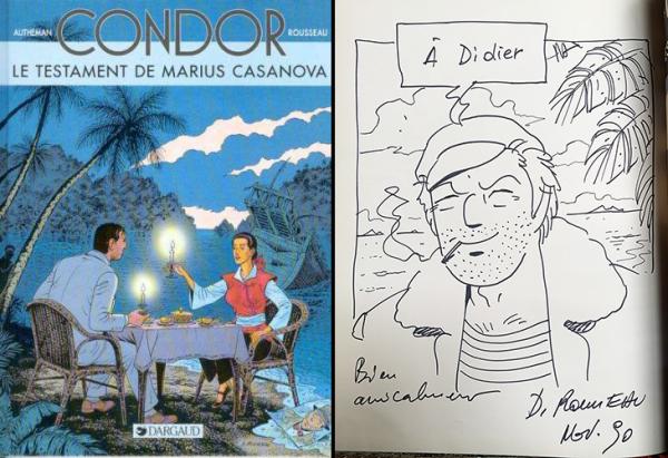 Condor # 4 - Le testament de Marius Casanova + dédicace