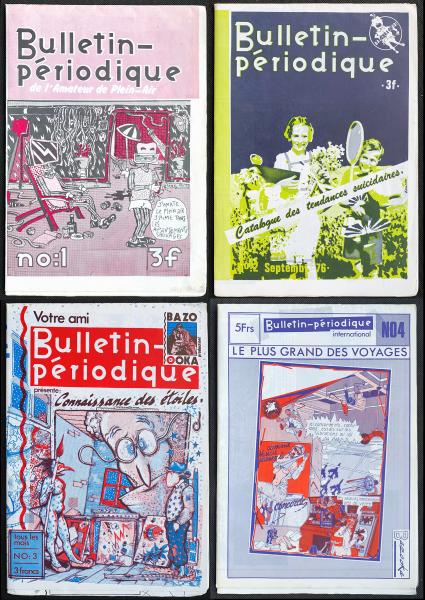 Bulletin périodique # 2 - Bulletins 1 à 4 - Bazooka ! 1976-1977