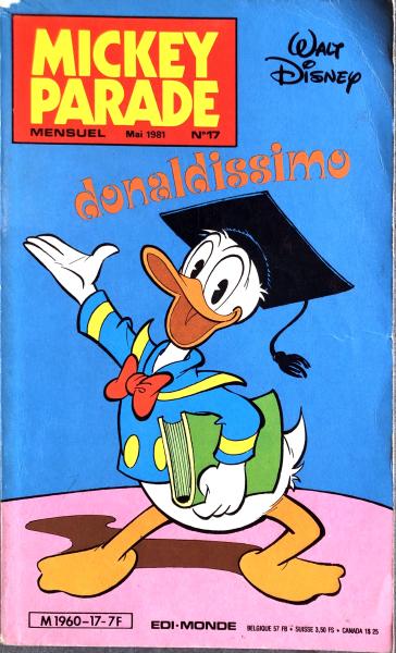 Mickey parade (deuxième serie) # 17 - Donaldissimo