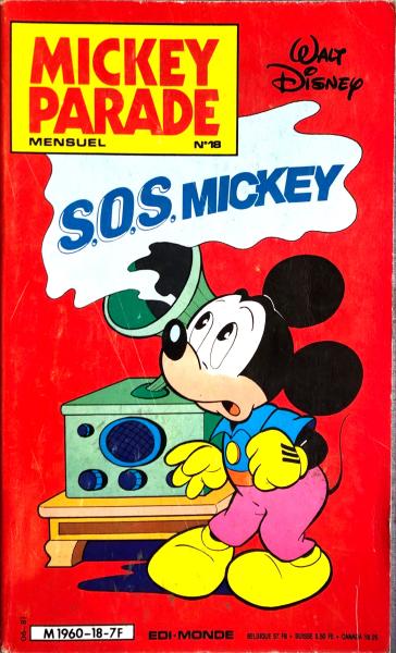 Mickey parade (deuxième serie) # 18 - S.O.S Mickey
