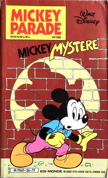 Mickey parade (deuxième serie) # 26 - Mickey mystère