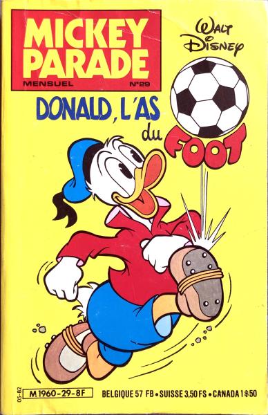 Mickey parade (deuxième serie) # 29 - Donald, l'as du foot